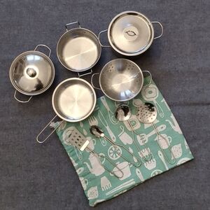 Children's Kitchen Stainless Steel Accessories Set